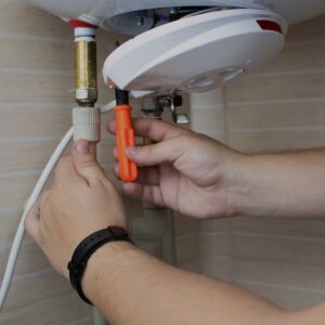 plumber-working-on-tankless-water-heater
