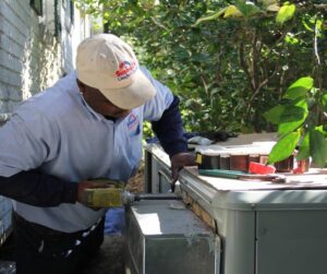 HVAC-Installer-Working-on-New-HVAC-Installation