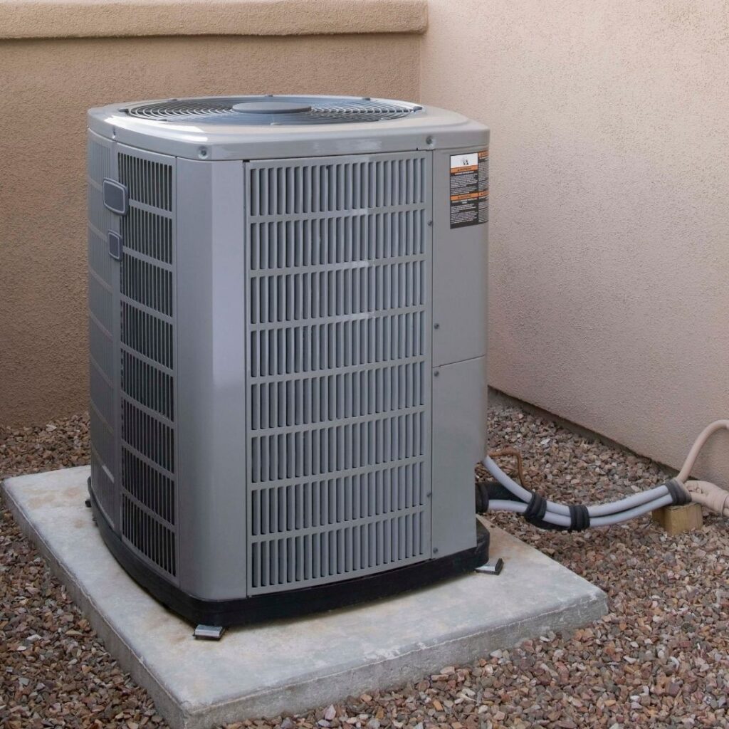 HVAC-Condenser-on-Side-of-Home