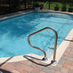 Swimming-Pool-in-Backyard-of-South-Carolina-Home